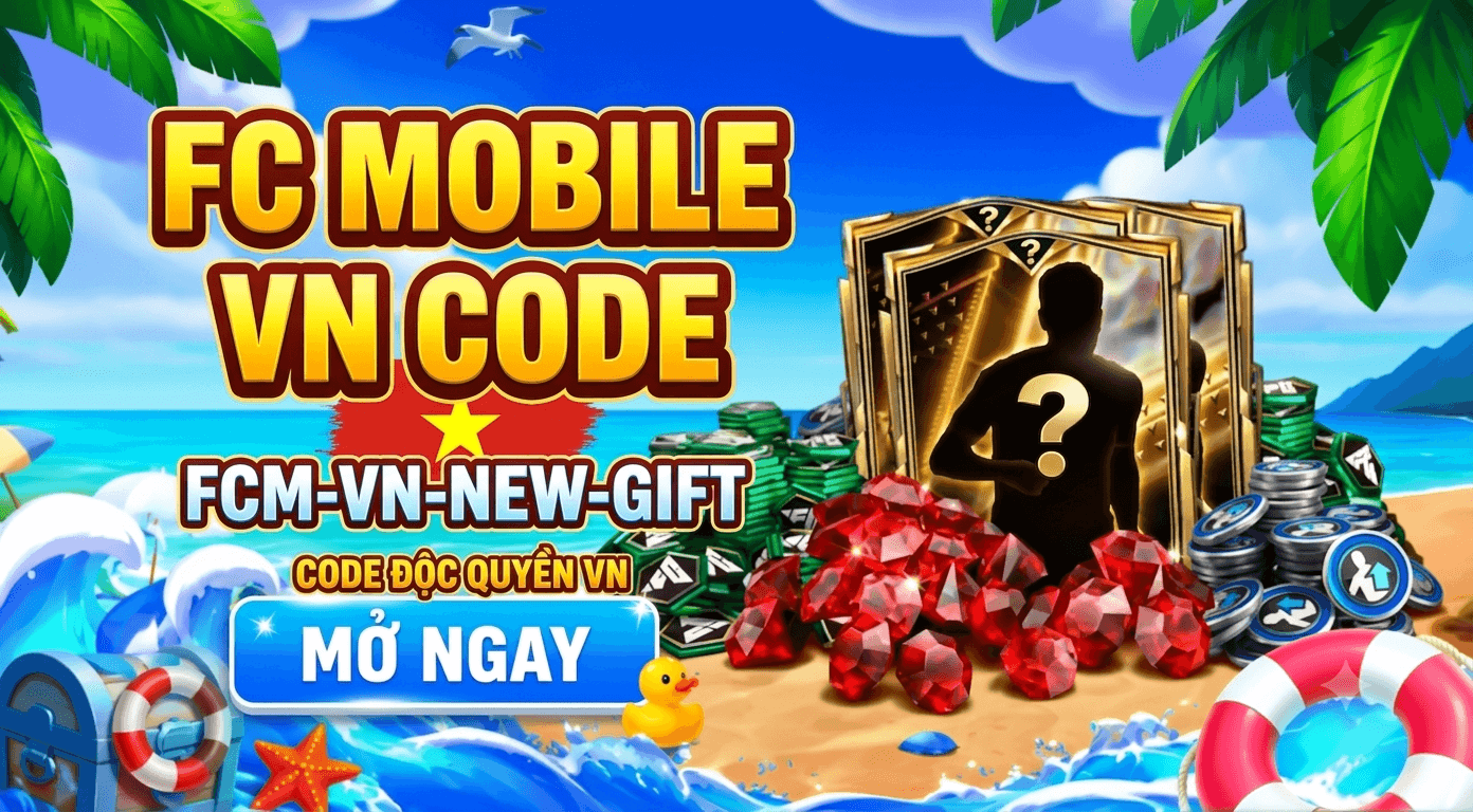 Ảnh minh họa DANH MỤC NHẬN CODE FC MOBILE SIÊU VIP