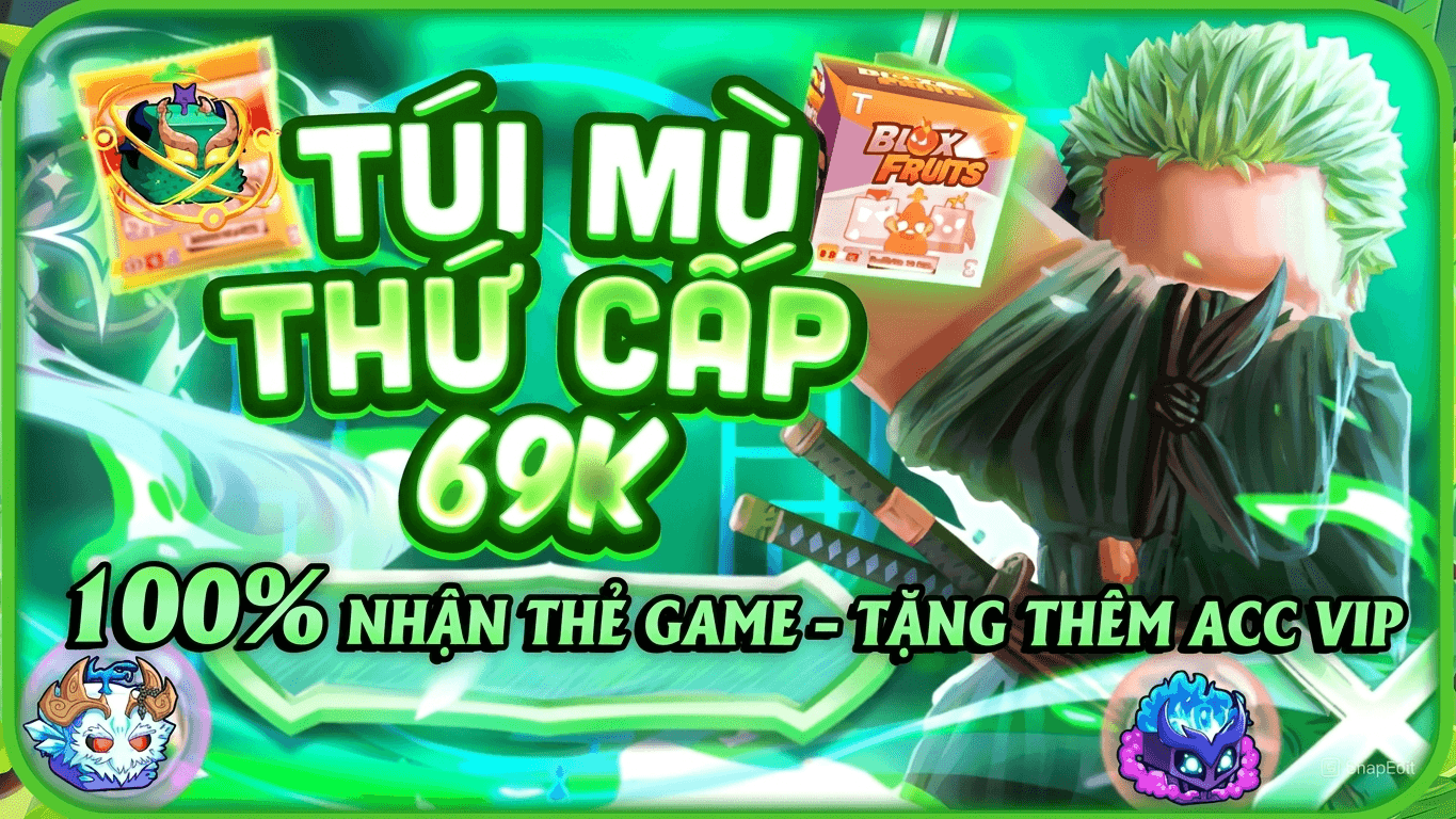 Ảnh minh họa Danh Mục Thử Vận May Thẻ Game Rb2