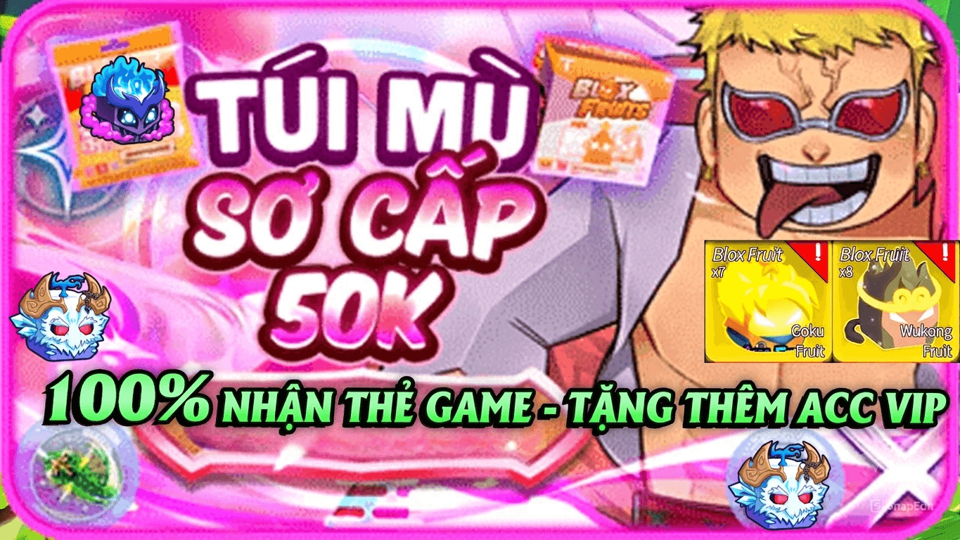 Ảnh minh họa Danh Mục Thử Vận May Thẻ Game Rb1